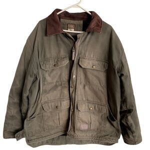 Schmidt Canvas Workwear Jacket Mens Work Coat Size XL